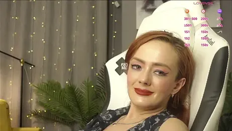 Megany webcam model stream image