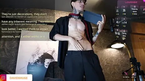 David__Huge webcam model stream image