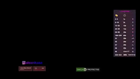 alexnikaaa webcam model stream image