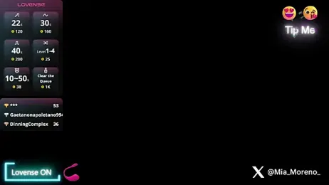 MiaaMoreno webcam model stream image