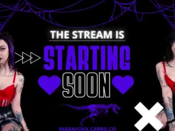 inarafoxxx webcam model stream image