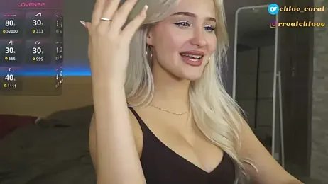 ChloeCoral webcam model stream image