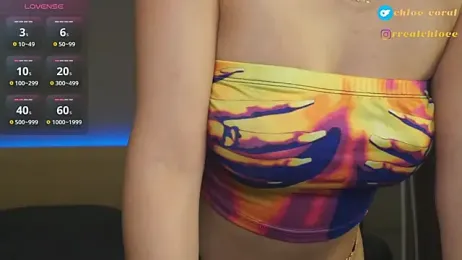 ChloeCoral webcam model stream image