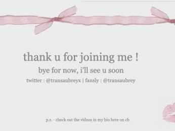 transaubrey webcam model stream image