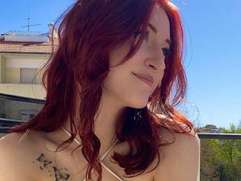 MilaFlame webcam model stream image