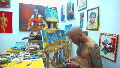 color_beat webcam model stream image