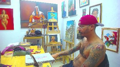 color_beat webcam model stream image