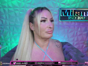 TamaraMilano webcam model stream image