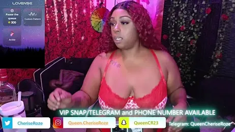 cheriserozequeen webcam model stream image
