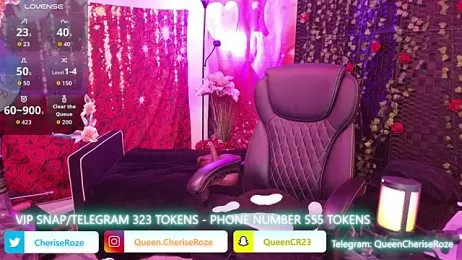 cheriserozequeen webcam model stream image