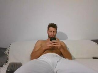 Chris Aron webcam model stream image