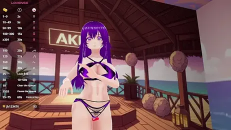 AkiraVixent webcam model stream image