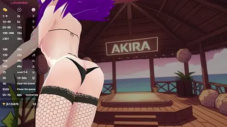 AkiraVixent webcam model stream image