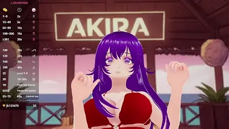 AkiraVixent webcam model stream image