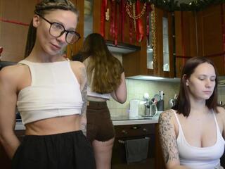 Jess &amp; Erica &amp; Sofy webcam flirt4free model stream image