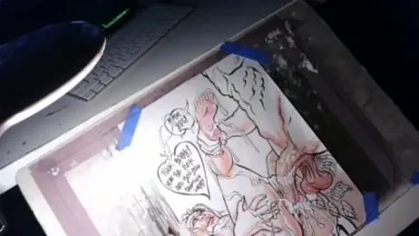 DrenchedArt webcam model stream image