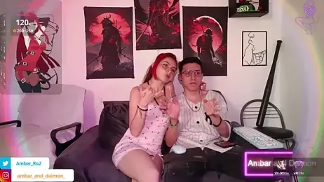 Ambar_and_daimon_ webcam model stream image