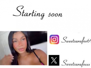 sweetsarafoxxx webcam model stream image