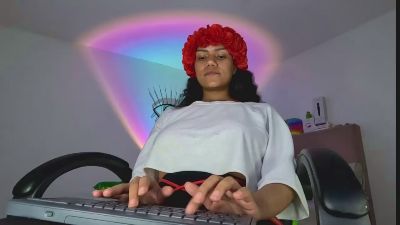 Blackandmagic_ webcam model stream image