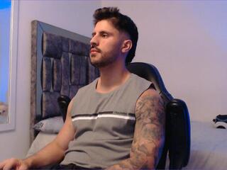 David Krob webcam model stream image