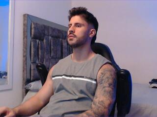 David Krob webcam model stream image