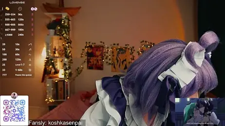 koshkasenpai webcam model stream image