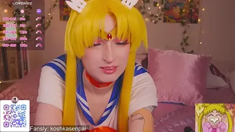 koshkasenpai webcam stripchat model stream image