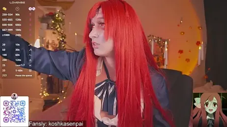 koshkasenpai webcam model stream image