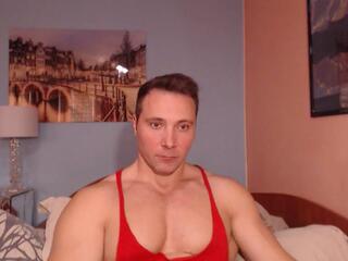 Hunky Muscle webcam flirt4free model stream image