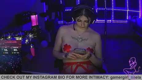 Gamergirl-Linela webcam model stream image