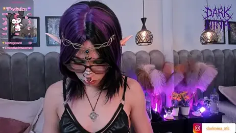 Dark_nina_ webcam model stream image