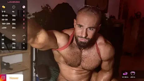 Musculus6 webcam model stream image