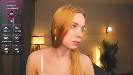 FloraBonde webcam model stream image