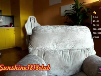 sunshine1818club webcam chaturbate model stream image