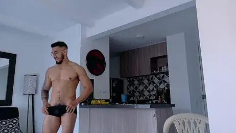tony_muscle webcam model stream image
