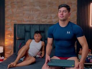 Marcello &amp; Felipe webcam flirt4free model stream image