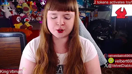 VelvetDiablo webcam stripchat model stream image