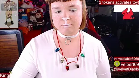 VelvetDiablo webcam model stream image