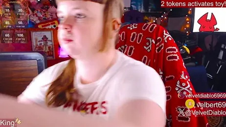 VelvetDiablo webcam model stream image