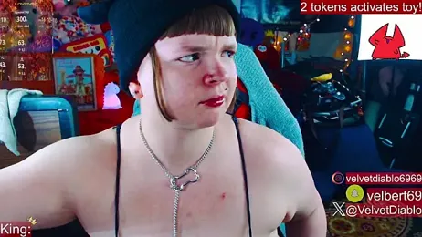 VelvetDiablo webcam stripchat model stream image