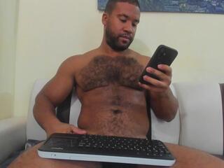 Antoine Johnson webcam model stream image