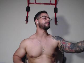 Daniel Campbell webcam flirt4free model stream image