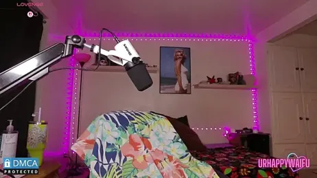 urhappywaifu webcam model stream image