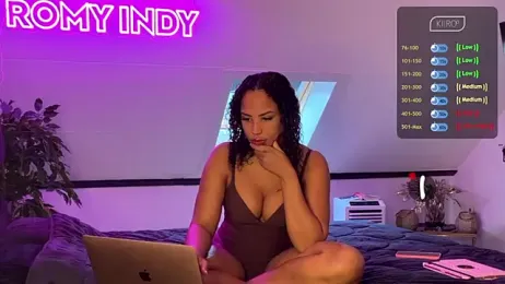 RomyIndyXXX webcam model stream image