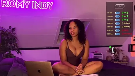 RomyIndyXXX webcam stripchat model stream image