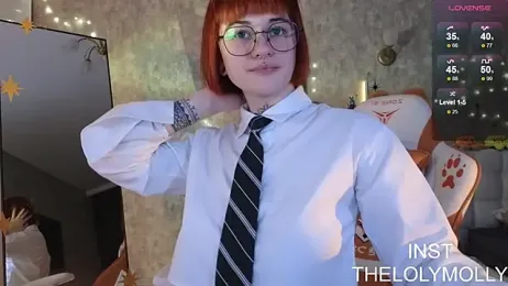 LolyMolli webcam model stream image