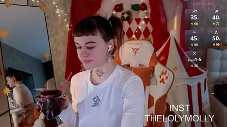 LolyMolli webcam model stream image