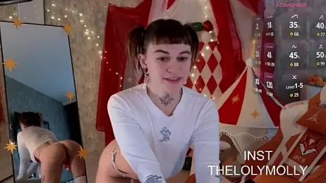 LolyMolli webcam model stream image