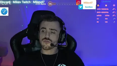 Mikev webcam model stream image