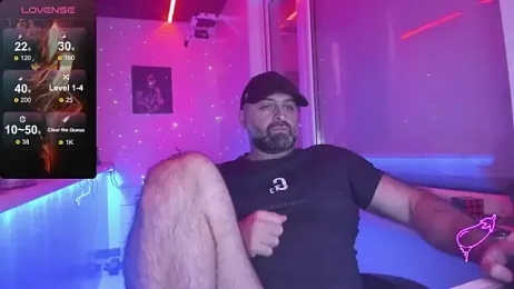 HAIR-MAN webcam model stream image